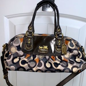 Silk / Satin Coach Bag